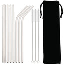 Axyaa Stainless Steel Straw Set - Colorful, High Quality, Reusable Straw