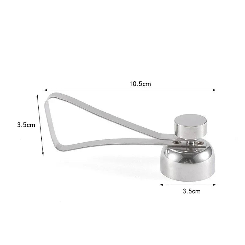 Axyaa Stainless Steel Eggshell Topper Cutter Kitchen Gadget