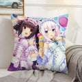 Axyaa 45x45 Cushion Cover - Decorative Pillowcase for Home, Car, and Bed Decor