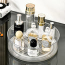 Axyaa Rotating Clear Cosmetic Organizer for Skin Care and Desktop Storage