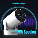 Axyaa Magcubic Pro+ 4K HD Projector: 8000 Lumens, Android 11, WiFi6, BT5.4