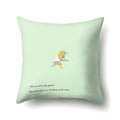Axyaa Woodland Animal Cushion Cover: Bear Deer Pillow Case for Home Decor