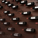 Axyaa Wall-Mounted Wine Rack Holder for Wine Cellar Display and Storage
