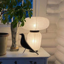 Axyaa Minimalist Rice Paper Table Lamp, LED E27 Modern Design