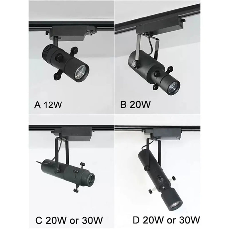 Axyaa Dimmable LED Track Light 20W 30W Spotlight for Gallery Exhibition