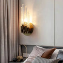 Axyaa Crystal Wall Lamp for Living Room, Corridor, Staircase, Bedroom - Creative Design
