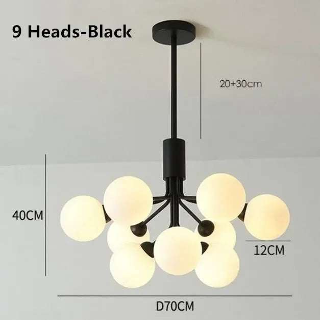Axyaa Nordic Magic Chandelier for Home Decor and Lighting Fixtures