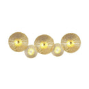 Axyaa Crystal Wall Lamp: Modern LED Sconces for Bedroom, Living Room, Corridor