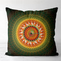 Axyaa Mysterious Pattern Flower Cushion Cover for Home Decor