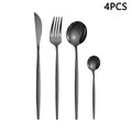 Axyaa Portuguese Cutlery Set with Steak Knife, Fork, Spoon, and Dessert Spoon