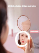 Axyaa Touch Screen Smart Mirror, LED Beauty Light, Foldable Portable Makeup Mirror