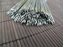 Axya Stainless Steel BBQ Skewers Set - 2 Sizes Meat Kebab Camping Tools