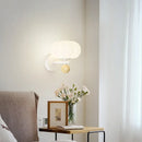 Axyaa Nordic Pumpkin Wall Sconce Light: Modern Soft Style Bedroom Decor Luxe