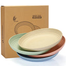 Axyaa Kids Wheat Straw Tableware Set