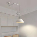 Axyaa Adjustable Swing Arm Pendant Light Chandelier for Dining Room