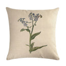 Axyaa Nordic Printed Cotton Linen Pillowcase for Home Office Decor 45*45cm