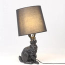Axyaa Nordic Rabbit Shade Table Lamps: Resin Industrial Art Decor for Bedroom & Living Room