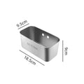 Axyaa Stainless Steel Drain Rack with Sponge Holder & Fruit Drainer