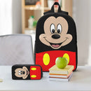 Axyaa Mickey Mouse Kids Backpack Lunch Box Pencil Boxes Set