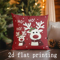 Axyaa Christmas Decorative Pillow Covers - Sofa Bedroom Car Cushion Cover