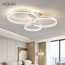 Axyaa Modern LED Chandelier for Living Room Bedroom Ceiling Lighting