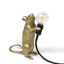 Axyaa Animal LED Table Lamp - Modern Mouse Cat Squirrel Night Light Fixture