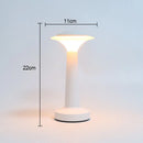 Axyaa LED Touch Sensor Desk Lamp - Rechargeable Night Light for Bedroom Decor