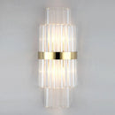 Axyaa Crystal Wall Lamp: Luxe Lighting for Bedroom, Living Room, Staircase, Aisle, Hotel, Bedside