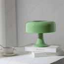 Axyaa Bauhaus Mushroom Lamp - Minimalist Decorative Lighting with E14 Base or Fixed LED
