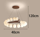 Axyaa Modern Living Room Chandeliers - Indoor LED Ceiling Lamp Hanging Lights