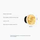 Axyaa Marble Round Led Wall Lamp: Minimalist Nordic Design for Modern Living Room