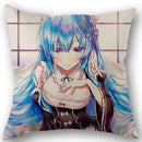 Axyaa Cotton Linen Square Decorative Pillowcase Pillow Covers Cases for Home Decor
