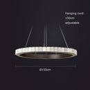 Axyaa Round Gold Black Marble Pendant Lamp Luxe Designer Hanging Light