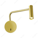 Axyaa LED Adjustable Reading Wall Lamp for Hotel Bedroom - Advanced Lighting