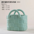 Nordic Ins Ceramic Handbag Vase Hydroponic Planter Minimalist Decor for Axyaa
