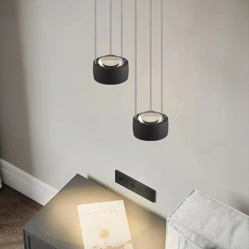 Axya Modern Metal Pendant Light for Bedroom, Kitchen & Dining Room