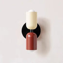 Axyaa Nordic LED Wall Lamp: Simple Macaron Design for Bedroom, Living Room Lighting