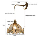 Axyaa Butterfly Glass LED Wall Lights - Nordic Modern Design