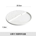 Axyaa Ceramic Decorative Dinner Plates Set for Kitchen Dining Home