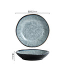 Axyaa Ceramic Salad Plate Set of 4