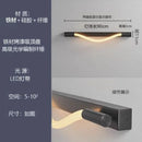 Axyaa Soft LED Wall Lamp: Nordic Style Luminescent Neon Tube for Bedroom