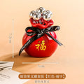 Axyaa Ceramic Stainless Steel Fruit Fork Set with Cute Fruit Sign Storage Jar.