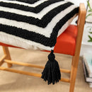 Axyaa Geometric Pattern Cotton Cushion Cover for Home Decor