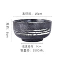 Axyaa Ceramic Noodle Bowl with Lid
