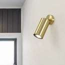 Axyaa Copper Ceiling Spotlight Wall Lamp Adjustable Sconces for Livingroom Bedroom
