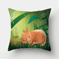 Cat Pattern Cushion Cover for Axyaa Brand Decorative Throw Pillow.