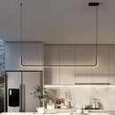 Axyaa Modern Chandeliers for Dining Room, LED Ceiling Pendant Lights for Living Room