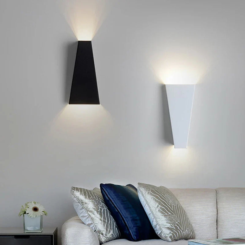 Axyaa LED Wall Lamp Up Down Light Sconce, Modern Aluminum Indoor Decor Lighting