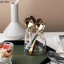 Axyaa Stainless Steel Dessert Soup Spoon Set - Restaurant Quality Kitchen Tools