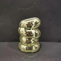 Axyaa Disco Ball Vase Flower Planter Sculpture Table Decor Unique Housewarming Gift